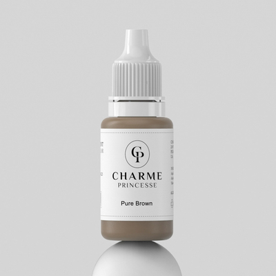 comprar Tinta de Emulsão Marrom Pura 15 ml Pigmento Cosmético de Maquiagem de Tatuagem Fabricação em linha