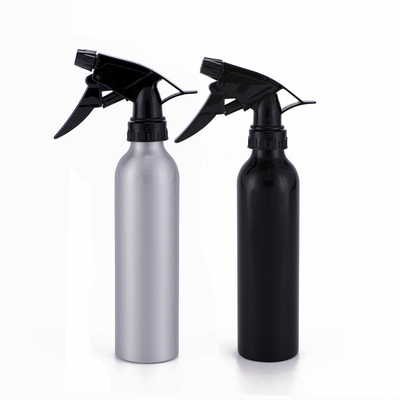 Botelha de lavagem de tatuagem de alumínio 250 ml Botelha de spray de tatuagem Prata Preto