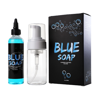 Desinfecção Fota de spray de tatuagem 4OZ Fota de spray de tatuagem anestésico azul